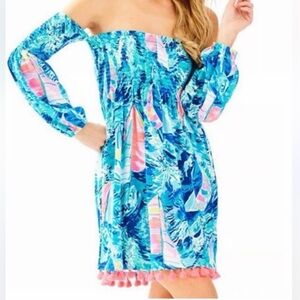 Lilly Pulitzer “Trina” mini dress.